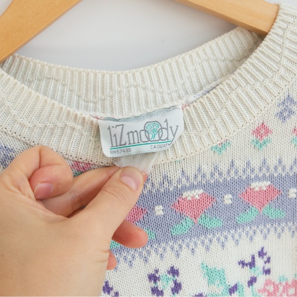 Vintage pastel sweater - Picture 4 of 4